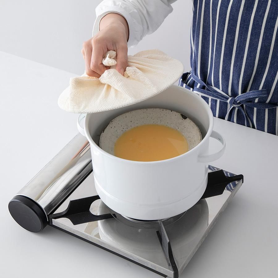 にちにち道具 野田琺瑯 蒸し鍋21cm