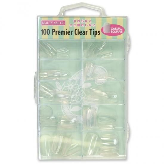 Beautynailer ビューティーネイラー 100 プレミアクリアチップス Pt 7n Beautynailer ビューティーネイラー 100 プレミアクリアチップス Pt 7n