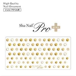 ネイルシール Sha Nail Pro Plus 写ネイルpro プラス Sd Pg Shining Dots Gold シャイニング ドット ゴールド アミューズメントネイルスタジオホワイト