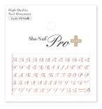 ͥ륷 Sha-Nail Pro PLUS ̥ͥPro ץ饹 SA-PPG Script Alphabet (PinkGold) / ץ ե٥å (ԥ󥯥)
