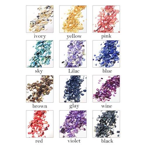 Ice Gel アイスジェル シェルストーン 2 5g 12色 マルチカラーセット アミューズメントネイルスタジオ Ice Gel アイスジェル シェルストーン 2 5g 12色 マルチカラーセット アミューズメントネイルスタジオ