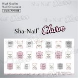 ͥ륷 Charm SHA-NAIL 㡼 ̥ͥ CH-006s Elegant Label Silver / 쥬ȥ٥ С