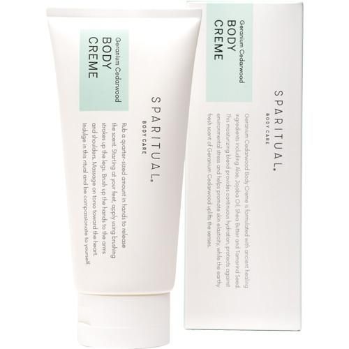 【新品未開封】SPARITUAL ボディクリーム & スクラブセット SPARITUAL スパリチュアル ボディクリーム 177ml ゼラニウム