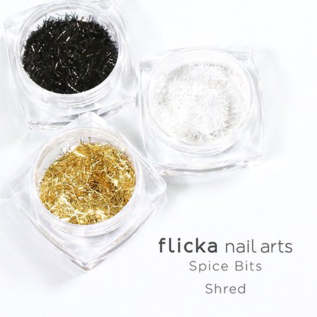 flicka nail arts フリッカ ネイル Spice Bits 1g×3種 Shred