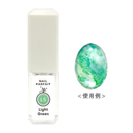 Nail Parfait ネイルパフェ カラーインク 5ml L05 ライトグリーン アミューズメントネイルスタジオ