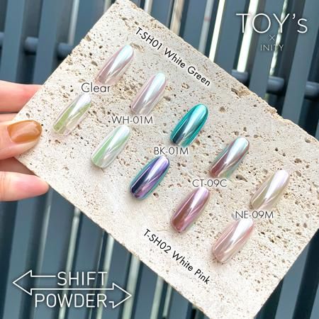 【y⭐︎】TOY’S INITY クロムパウダーセット ○TOY's×INITY ドリームパウダー 0.5g T-DR02 オレンジ / NES