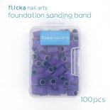 flicka nail arts フリッカ ネイル ネイルマシン アタッチメント foundation sanding band ファンデーションサンディングバンド FSB-100 100個入り