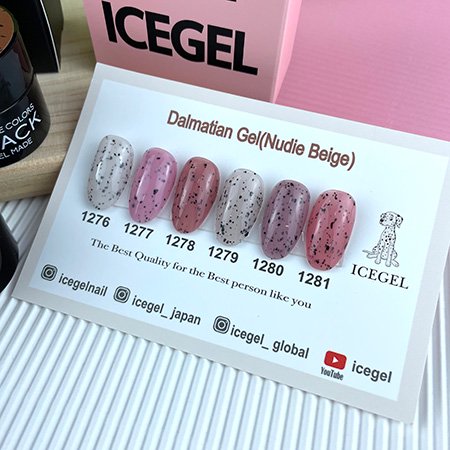 ICE GEL アイスジェル A BLACK ダルメシアンジェル 3g 1278