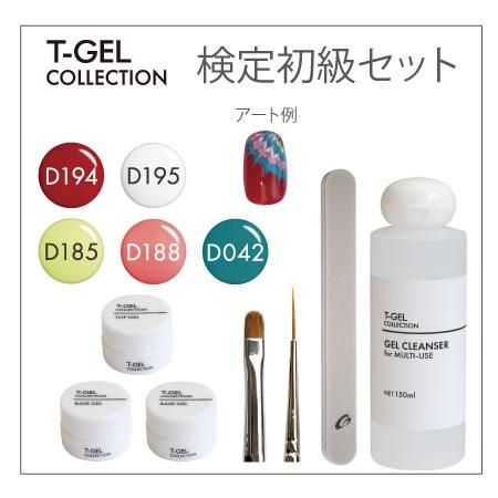 T-GEL COLLECTION ティージェルコレクション ジェル検定初級セット | アミューズメントネイルスタジオ