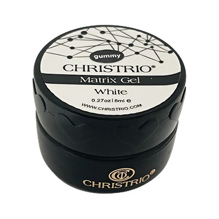 CHRISTRIO クリストリオ マトリックスジェル 8ml ホワイト グミタイプ | アミューズメントネイルスタジオ