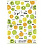 ネイルシール Sha-Nail Pro 写ネイルPro CHIHO-005 Pd Fruits -Juicy- / ピーディー フルーツ -ジューシー-