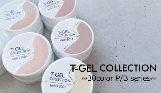 T-GEL COLLECTION ティージェルコレクション カラージェル 3ml Sseries B001 | アミューズメントネイルスタジオ