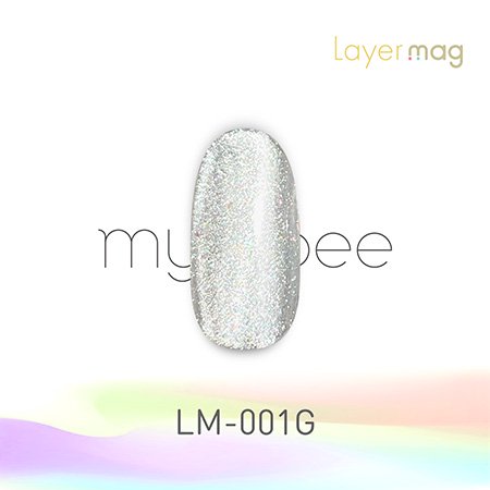 mybee マイビー カラージェル マグネットジェル 8ml Layer mag レイヤーマグ LM-001G | アミューズメントネイルスタジオ