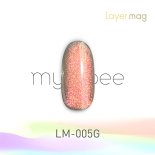 my&bee マイビー カラージェル マグネットジェル 8ml Layer mag レイヤーマグ LM-005G