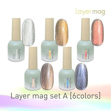 カラージェルFlicka nail マグネット8色セット - カラージェル