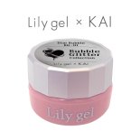 【メーカー欠品中・8月下旬流通予定】Lily gel リリージェル カラージェル KAI バブルグリッターコレクション 3g #BG-01 スターバブル