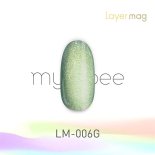 my&bee マイビー カラージェル マグネットジェル 8ml Layer mag レイヤーマグ LM-006G
