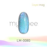 my&bee マイビー カラージェル マグネットジェル 8ml Layer mag レイヤーマグ LM-008G