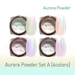 my&bee マイビー Aurora Powder オーロラパウダー 0.4g×4色 AU-SA オーロラパウダーセット A(001・001〜003)