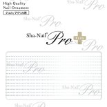 ͥ륷 Sha-Nail Pro PLUS ̥ͥPro ץ饹 SACHI-OL05 +one line dashed -Silver-