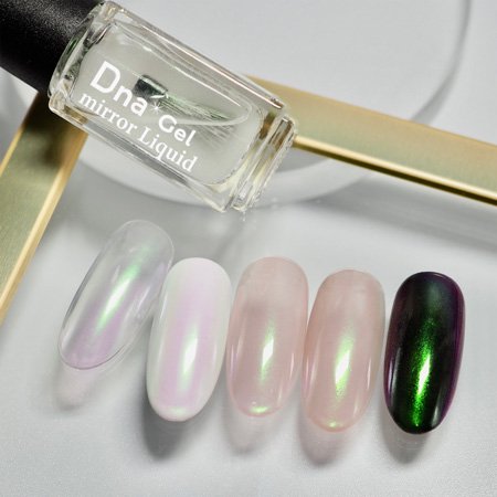 Dna Gel ディーナジェル ミラーリキッド 5ml ML01 グリーン | アミューズメントネイルスタジオ