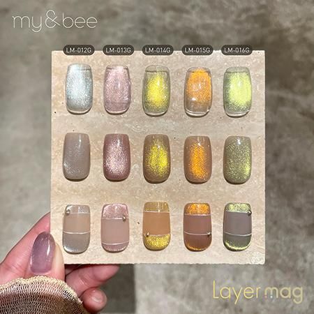 mybee マイビー カラージェル マグネットジェル 8ml×5色 LM-SC Layer 