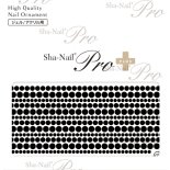 ネイルシール Sha-Nail Pro PLUS CHIHO-PSD01 【French】 pd dots -Black-