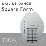 NAIL DE DANCE ネイルデダンス スクエアフォーム 100枚