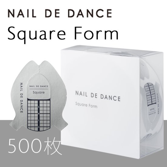 NAIL DE DANCE ネイルデダンス スクエアフォーム 1ロール 500枚