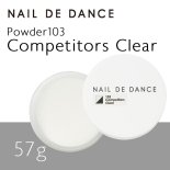 NAIL DE DANCE ネイルデダンス パウダー 103 コンペティターズクリア 57g