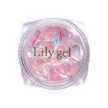 Lily gel リリージェル スパークリングハートパーツ 30P ピンク