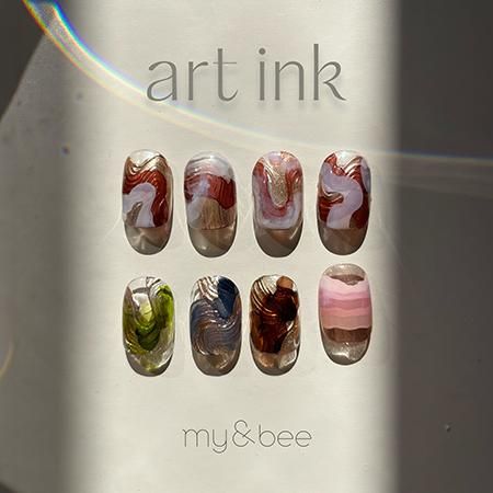 楽天市場】my&bee マイビー アートインク 7ml 全18色 AI-001~018