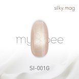 my&bee マイビー カラージェル マグネットジェル 8ml silky mag シルキーマグ SI-001G