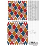ネイルシール Sha-Nail Pro SACHI-003 Sachiko Argyle Pattern -Moroccan Style- / サチコ アーガイルパターン モロッカンスタイル