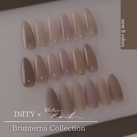 INITY アイニティ ハイエンドカラー Brunterna collection 3g×6色 INS