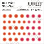 ͥ륷 One Point Sha-Nail ݥȼ̥ͥ OPSec-001 One Point Dots Red / ݥ ɥå å