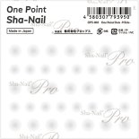 ͥ륷 One Point Sha-Nail ݥȼ̥ͥ OPSec-003 One Point Dots White /
ݥ ɥå ۥ磻