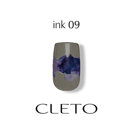 CLETO クレト インク 7ml 09 | 発色にこだわった、透明感のある青紫の 