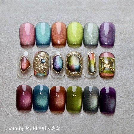 ジェルネイル・ネイルシール lem. muni mag gel lem レム | マグネットジェル muni mag gel - ネイル用品通販店