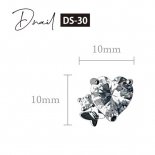 +D D.nail 奨꡼ӥ塼ѡ 10mm10mm 2 DS-30 ϡȥХե饤