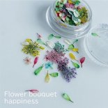 BonNail ܥͥ ̸ ɥ饤ե flower bouquet 0.1g happiness