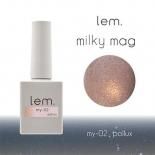 <img class='new_mark_img1' src='https://img.shop-pro.jp/img/new/icons15.gif' style='border:none;display:inline;margin:0px;padding:0px;width:auto;' />lem  ޥͥåȥ milky mag gel ߥ륭ޥ 7g my-02 pollux ݥå