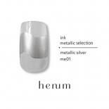 <img class='new_mark_img1' src='https://img.shop-pro.jp/img/new/icons15.gif' style='border:none;display:inline;margin:0px;padding:0px;width:auto;' />henum إ˥  8ml metallic selection me01 metallic silver ᥿åС