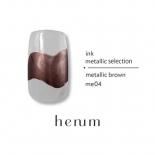 <img class='new_mark_img1' src='https://img.shop-pro.jp/img/new/icons15.gif' style='border:none;display:inline;margin:0px;padding:0px;width:auto;' />henum إ˥  8ml metallic selection me04 metallic brown ᥿å֥饦
