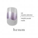 <img class='new_mark_img1' src='https://img.shop-pro.jp/img/new/icons15.gif' style='border:none;display:inline;margin:0px;padding:0px;width:auto;' />henum إ˥  8ml metallic selection me06 metallic purple ᥿åѡץ