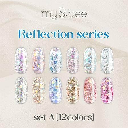 my&bee カラージェル リフレクション my&bee カラージェル | リフレクションシリーズ - ネイル用品通販店