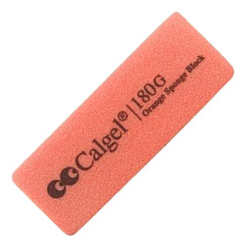 Calgel カルジェル ネイルファイル バッファー オレンジスポンジブロック 180 180g アミューズメントネイルスタジオ