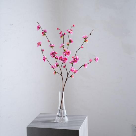 水換え不要）桃花の切り枝花瓶水挿し - chouchou fleur（シュシュ