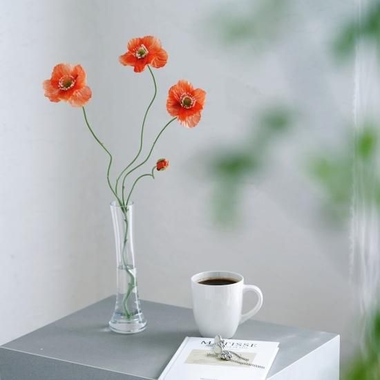 定番のお歳暮＆冬ギフト 花瓶 美品】オールドニッポン コラーレン （ポピー×1 ポピー オールドノリタケ