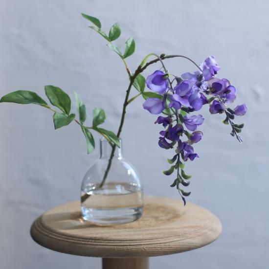 水換え不要）藤の花の花瓶水挿し - chouchou fleur（シュシュフルール ）